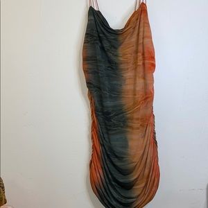 Ruched Fashion Nova Dress